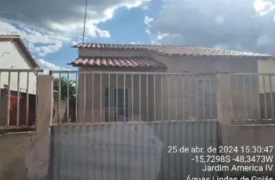 Oportunidade única em aguas lindas de goias - go | tipo: casa | negociação: venda online  | situação: imóvel