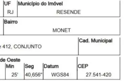 Oportunidade única em resende - rj | tipo: terreno | negociação: venda online  | situação: imóvel