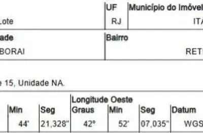 Oportunidade única em itaborai - rj | tipo: terreno | negociação: venda online  | situação: imóvel