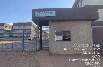 Oportunidade única em cidade ocidental - go | tipo: apartamento | negociação: venda direta online  | situação: imóvel