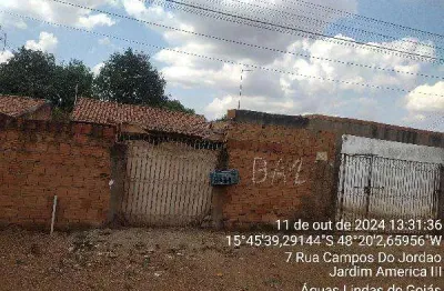 Oportunidade única em aguas lindas de goias - go | tipo: casa | negociação: venda online  | situação: imóvel