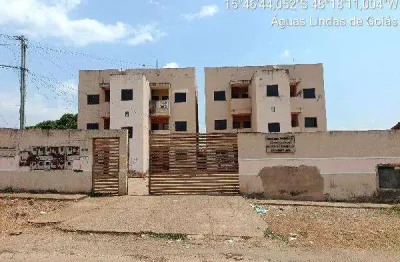 Oportunidade única em aguas lindas de goias - go | tipo: apartamento | negociação: venda online  | situação: imóvel