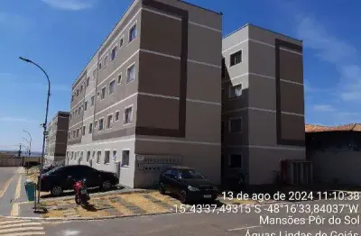 Oportunidade única em aguas lindas de goias - go | tipo: apartamento | negociação: venda online  | situação: imóvel