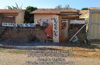 Oportunidade única em cidade ocidental - go | tipo: casa | negociação: venda direta online  | situação: imóvel