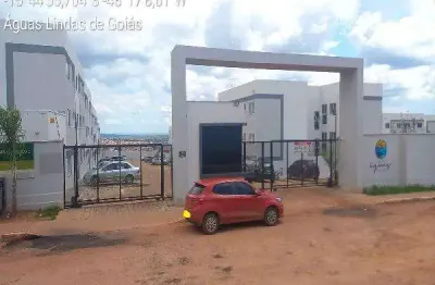 Oportunidade única em aguas lindas de goias - go | tipo: apartamento | negociação: venda online  | situação: imóvel