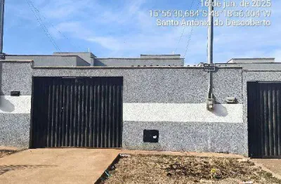 Oportunidade única em santo antonio do descoberto - go | tipo: casa | negociação: leilão  | situação: imóvel