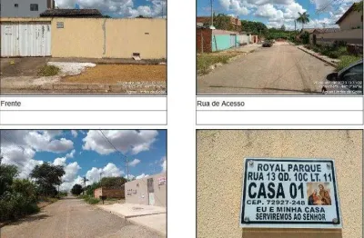 Oportunidade única em aguas lindas de goias - go | tipo: casa | negociação: venda direta online  | situação: imóvel