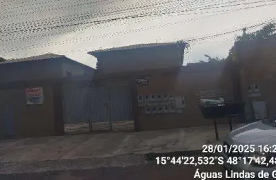 Oportunidade única em aguas lindas de goias - go | tipo: apartamento | negociação: licitação aberta  | situação: imóvel