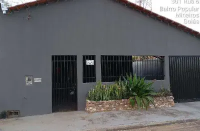 Oportunidade única em mineiros - go | tipo: casa | negociação: leilão  | situação: imóvel