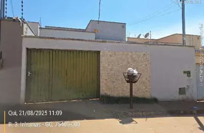 Oportunidade única em inhumas - go | tipo: casa | negociação: leilão  | situação: imóvel