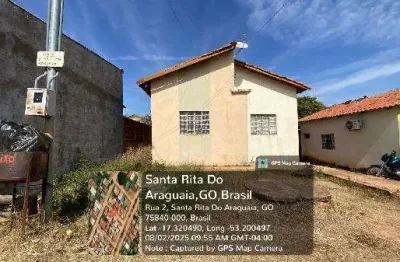 Oportunidade única em santa rita do araguaia - go | tipo: casa | negociação: leilão  | situação: imóvel