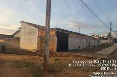 Oportunidade única em cidade ocidental - go | tipo: casa | negociação: leilão  | situação: imóvel