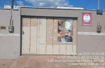 Oportunidade única em guapo - go | tipo: casa | negociação: licitação aberta  | situação: imóvel