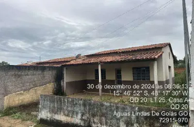 Oportunidade única em aguas lindas de goias - go | tipo: casa | negociação: venda direta online  | situação: imóvel
