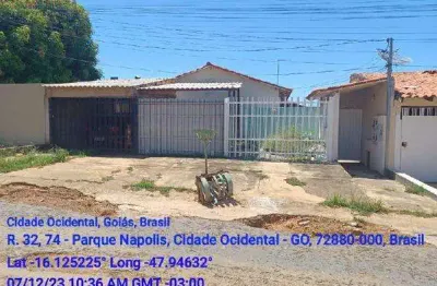 Oportunidade única em cidade ocidental - go | tipo: casa | negociação: venda direta online  | situação: imóvel