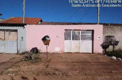 Oportunidade única em santo antonio do descoberto - go | tipo: casa | negociação: venda online  | situação: imóvel