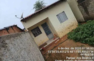 Oportunidade única em santo antonio do descoberto - go | tipo: casa | negociação: leilão  | situação: imóvel
