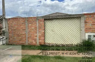 Oportunidade Única em TATUI - SP | Tipo: Casa | Negociação: Leilão  | Situação: Imóvel