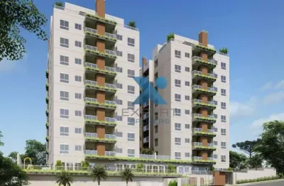Apartamento com 2 dormitórios à venda, 58 m² por r$ 546.632,00 - boa vista - curitiba/pr