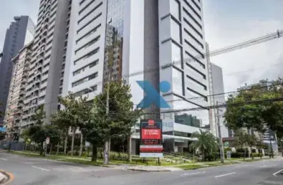 Apartamento tipo studio mobiliado à venda, 28 m² por r$ 465.000 - batel - curitiba/pr