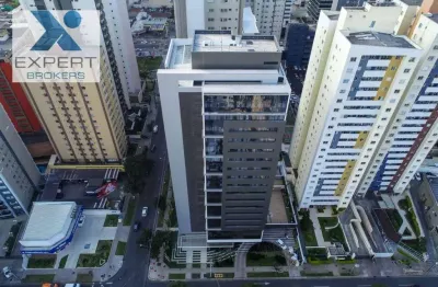 Helbor stay batel. apartamento mobiliado com 1 dormitório à  venda, 36 m² por r$ 595.000 - batel - curitiba/pr