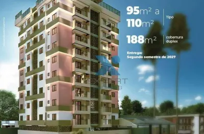 Residencial poema. cobertura com 3 dormitórios à venda, 188 m² por r$ 1.100.000 - eliana - guaratuba/pr