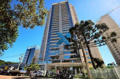 Apartamento alto padrão mobiliado com 3 dormitórios à venda, 260 m² por r$ 4.900.000 - ecoville - curitiba/pr