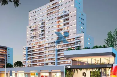 Apartamento com 1 dormitório à venda, 39 m² por R$ 409.307,75 - Portão - Curitiba/PR