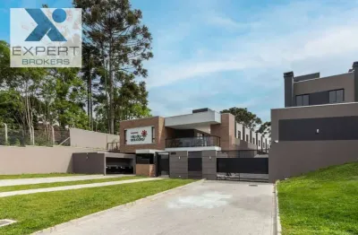 Sobrado em condomínio com 3 dormitórios à venda, 104 m² por r$ 794.900 - santa cândida - curitiba/pr