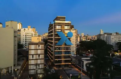 Apartamento compacto de alto padrão com 1 dormitório à venda, 34 m² por r$ 646.710 - batel - curitiba/pr