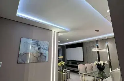 Apartamento com 3 quartos - planta de 119 m² - condomínio brasil beach home resort cuiabá