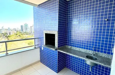 Apartamento com 3 quartos sendo 2 suítes em frente ao shopping pantanal - condomínio pantanal 3
