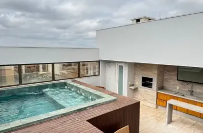 Cobertura linear com 3 suítes e piscina - região do santa rosa - edifício maison gabriela
