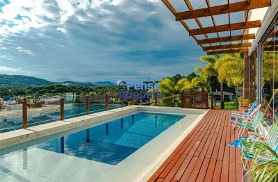 Casa em condomínio fechado com 5 quartos à venda na rua deputado walter gomes, 586, santo antônio de lisboa, florianópolis por r$ 5.200.000