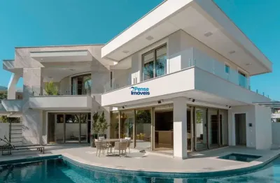 Casa em condomínio fechado com 4 quartos à venda na rua dos carijós, 50, santa mônica, florianópolis por r$ 8.900.000
