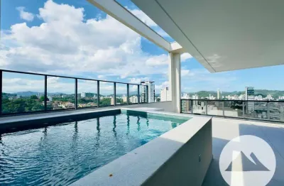 Cobertura com 3 dormitórios à venda, 301 m² por r$ 2.890.000,00 - velha - blumenau/sc