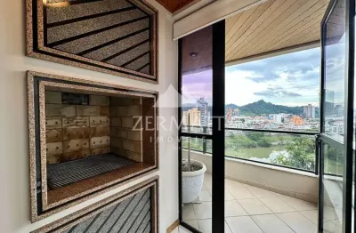 Apartamento com 4 dormitórios para alugar, 360 m² por r$ 10.260,00/mês - ponta aguda - blumenau/sc