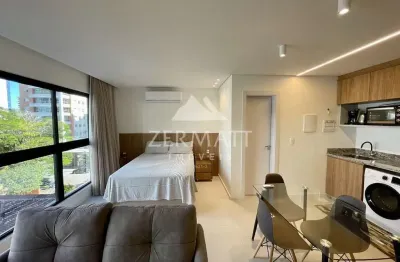 Apartamento com 1 dormitório para alugar, 35 m² por r$ 3.048,00/mês - ponta aguda - blumenau/sc