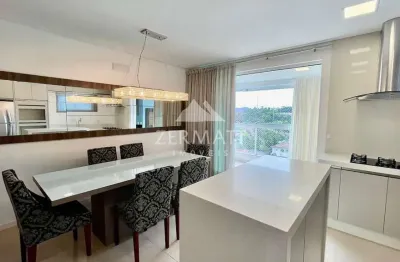 Apartamento mobiliado em andar alto na itoupava norte, blumenau, sc