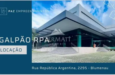 Galpão / barracão à venda e locação 50 vagas, 3.3m², ponta aguda, blumenau - sc