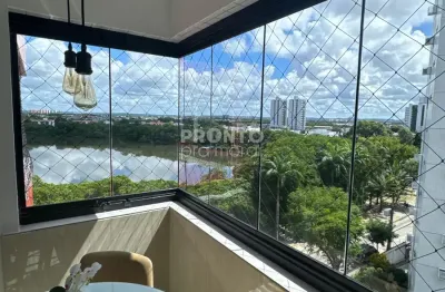 Apartamento 2 quartos (1 suíte) – 77m² no ilha de capri – imbiribeira