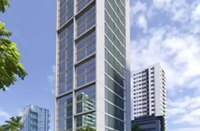 Apto 01 quarto 25m² alto luxo na frente do colegio santa maria - b viagem