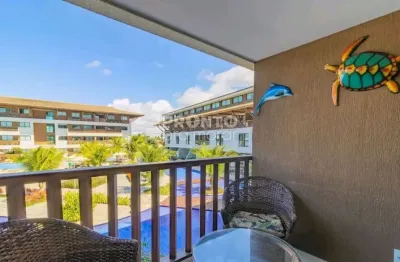 Excelente apartamento mobiliado localizado na praia do cupe próximo à porto de galinhas, com 53,30m² de área útil.