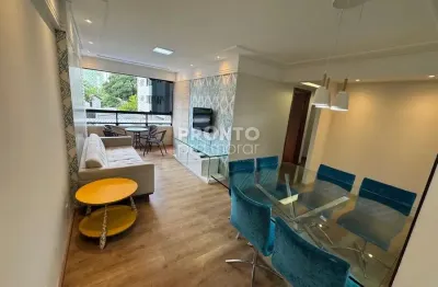 Excelente apartamento mobiliado localizado no bairro dos aflitos, com 73,73m² de área util.
