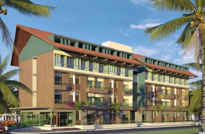 Apto 01 quarto 29m² oportunidade a uma quadra do mar - portode galinhas