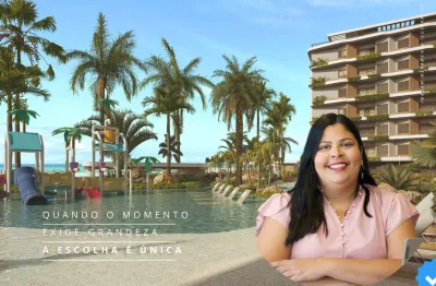 Gran Resort Maragogi Flats Stúdio, 1 e 2 quartos na beira mar de Peroba