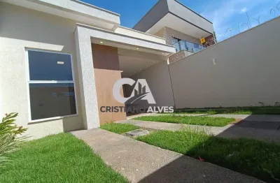Casa à venda jardim atlântico com pé direito duplo, próximo buriti shopping, goiânia.  sala ampla com pé direito elevado;