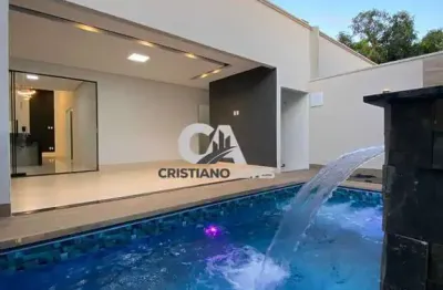 Casa a venda vila alzira 03 quartos com piscina localização privilegiada do setor, a 3km do buriti shopping. e fácil acesso a principal via, br153! essa casa tem um projeto