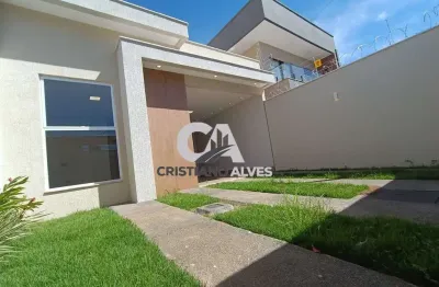 Casa à venda jardim atlântico com pé direito duplo, próximo buriti shopping, goiânia.  sala ampla com pé direito elevado;