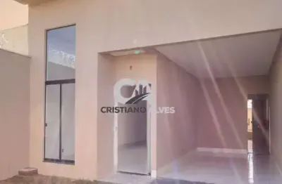Casa a venda em aparecida de goiânia,03 quartos, acabamento diferenciado, ótima localização, avenida santana, jardim nova olinda,